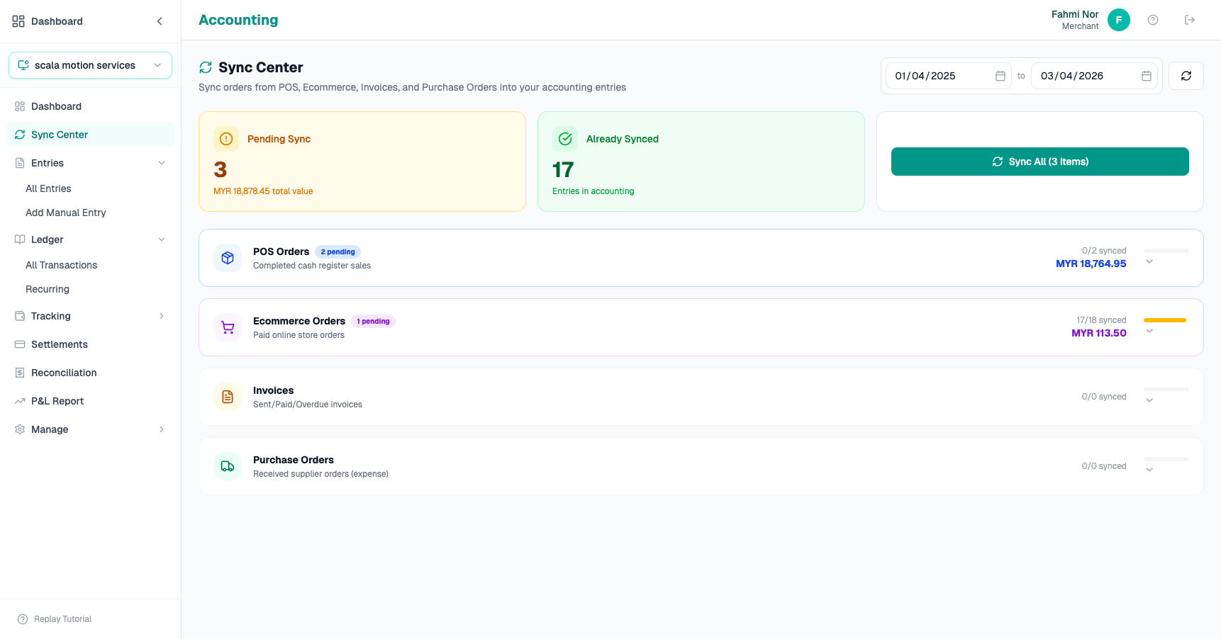 Data Synchronization