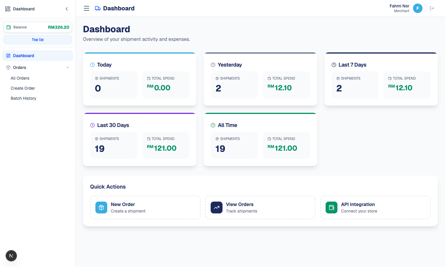 Logistics Command Center
